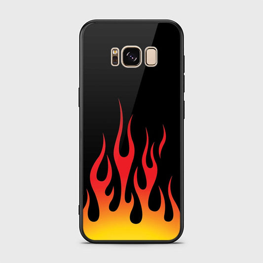 Samsung Galaxy S8 Cover - Stellar Series - HQ Ultra Shine Premium Infinity Glass Soft Silicon Borders Case ( Fast Delivery )