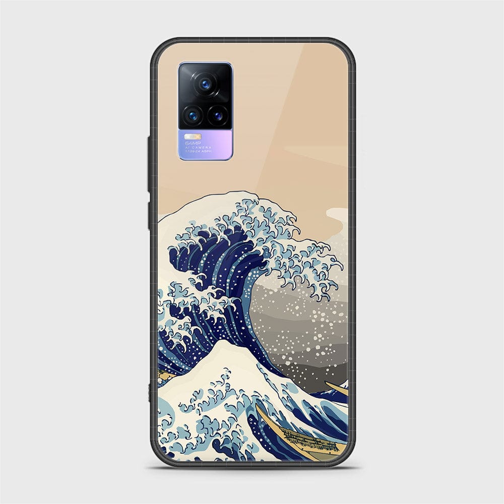 Vivo V21e Cover - Stellar Series - HQ Ultra Shine Premium Infinity Glass Soft Silicon Borders Case (Fast Delivery)