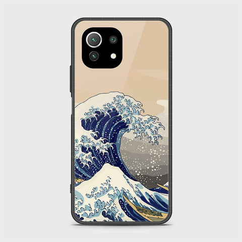 Xiaomi Mi 11 Lite Cover - Stellar Series - D12 - HQ Ultra Shine Premium Infinity Glass Soft Silicon Borders Case ( Fast Delivery )