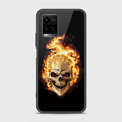 Vivo Y21 Cover - Stellar Series - D21 - HQ Ultra Shine Premium Infinity Glass Soft Silicon Borders Case ( Fast Delivery )