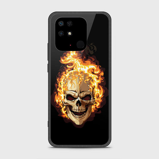 Xiaomi Redmi 10C Cover - Stellar Series - D34 - HQ Ultra Shine Premium Infinity Glass Soft Silicon Borders Case ( Fast Delivery )