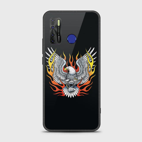 Infinix Hot 9 Cover - Stellar Series - HQ Ultra Shine Premium Infinity Glass Soft Silicon Borders Case