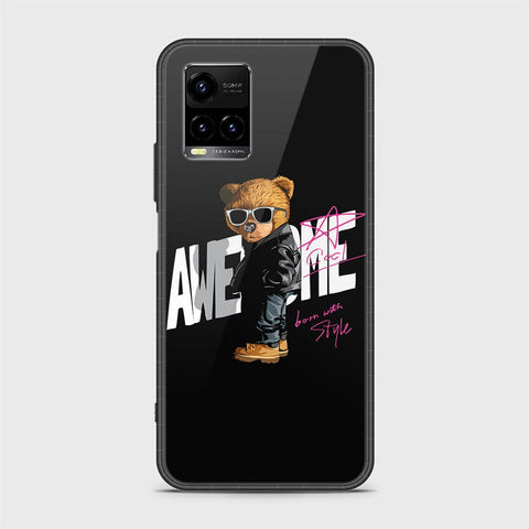 Vivo Y21 Cover - Stellar Series - D21 - HQ Ultra Shine Premium Infinity Glass Soft Silicon Borders Case ( Fast Delivery )