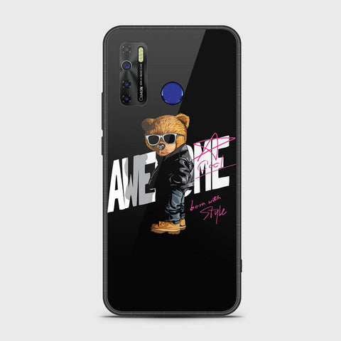 Infinix Hot 9 Cover - Stellar Series - HQ Ultra Shine Premium Infinity Glass Soft Silicon Borders Case