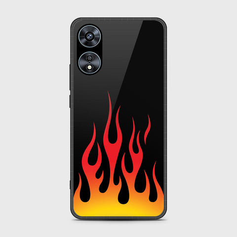 Oppo A78 4G Cover- Stellar Series - HQ Ultra Shine Premium Infinity Glass Soft Silicon Borders Case (Fast Delivery)