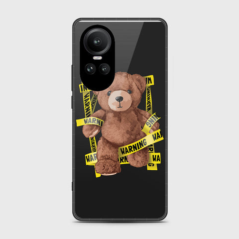 Oppo Reno 10 Pro Cover- Stellar Series - HQ Ultra Shine Premium Infinity Glass Soft Silicon Borders Case