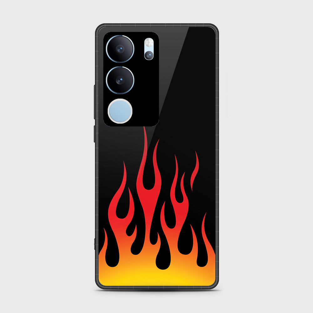 Vivo V29 Cover- Stellar Series - HQ Ultra Shine Premium Infinity Glass Soft Silicon Borders Case (Fast Delivery)