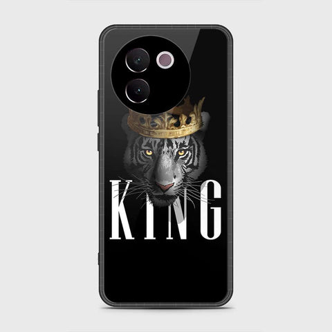 Vivo V30e Cover- Stellar Series - HQ Ultra Shine Premium Infinity Glass Soft Silicon Borders Case