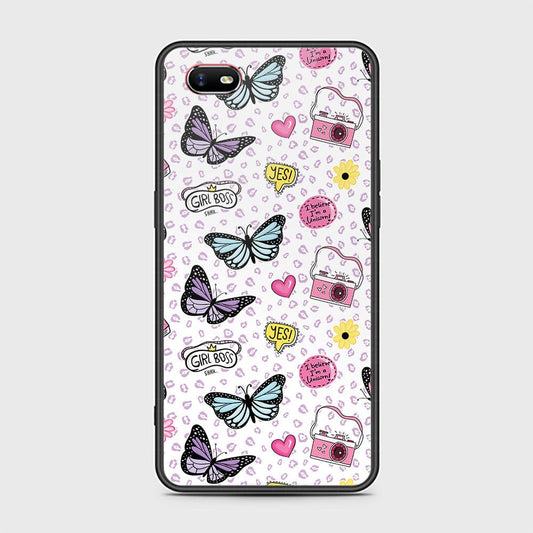 Oppo A1k Cover - Design 6 - Vanilla Dream Series - HQ Ultra Shine Premium Infinity Glass Soft Silicon Borders Case (Fast Delivery)