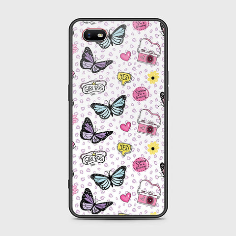 Oppo A1k Cover - Design 6 - Vanilla Dream Series - HQ Ultra Shine Premium Infinity Glass Soft Silicon Borders Case (Fast Delivery)