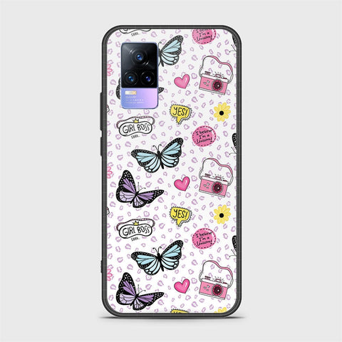 Vivo V21e Cover - Vanilla Dream Series - HQ Premium Shine Durable Shatterproof Case