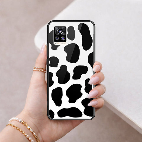 Vivo V20 Cover - Vanilla Dream Series - HQ Ultra Shine Premium Infinity Glass Soft Silicon Borders Case