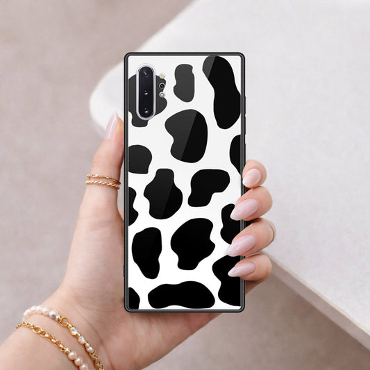 Samsung Galaxy Note 10 Plus Cover - Vanilla Dream Series - HQ Ultra Shine Premium Infinity Glass Soft Silicon Borders Case