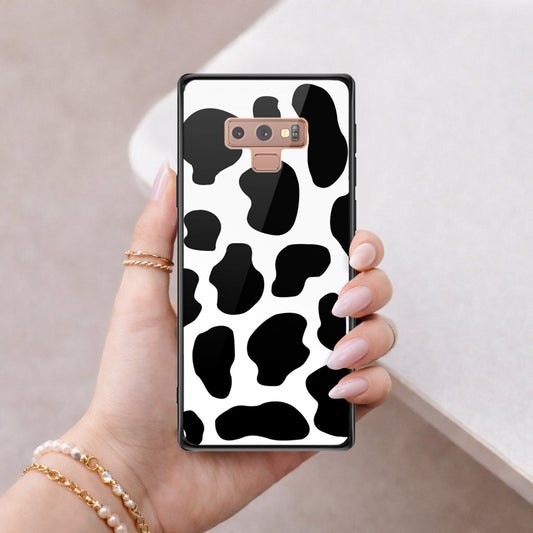 Samsung Galaxy Note 9 Cover - Vanilla Dream Series - HQ Ultra Shine Premium Infinity Glass Soft Silicon Borders Case