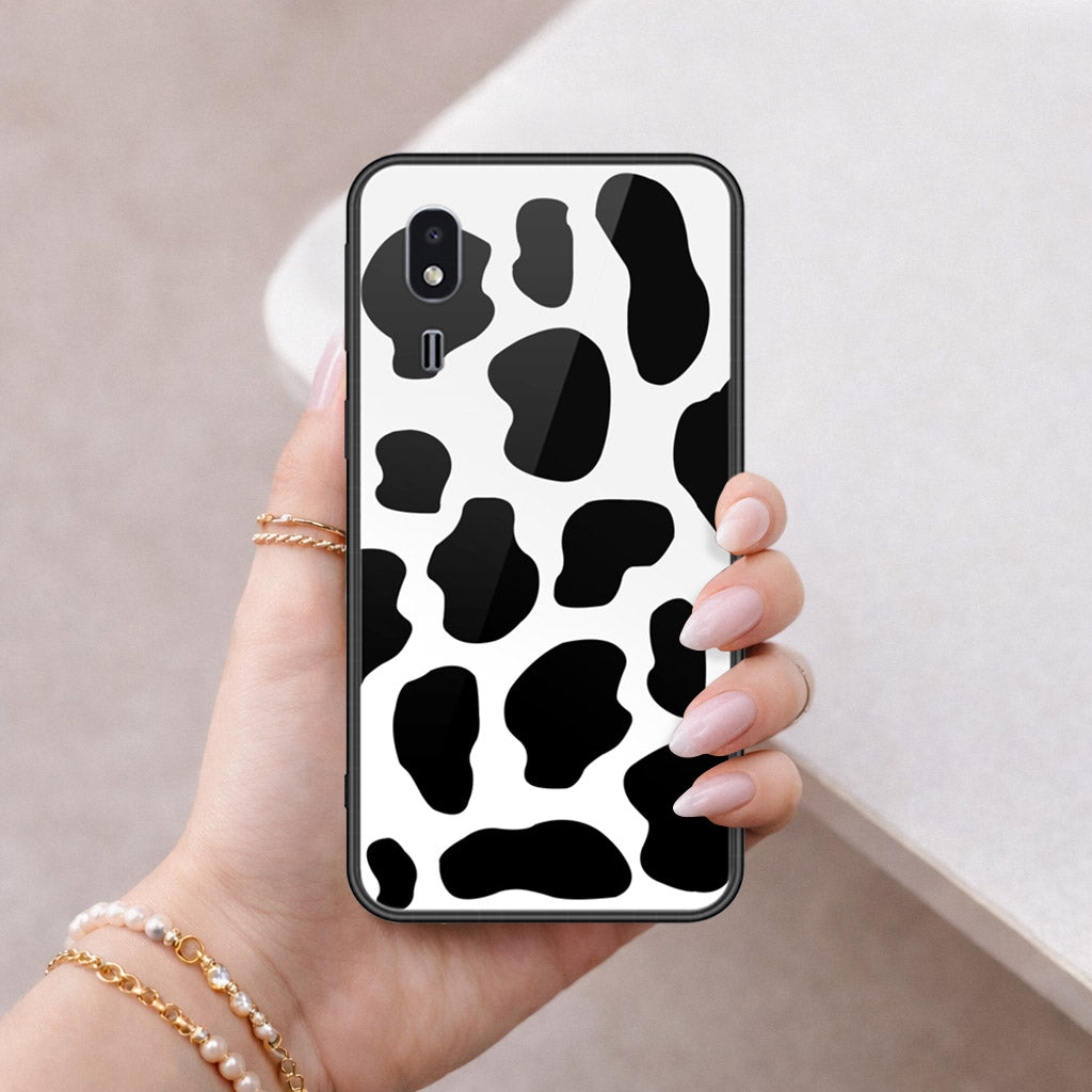 Samsung Galaxy A2 Core Cover - Vanilla Dream Series - HQ Ultra Shine Premium Infinity Glass Soft Silicon Borders Case