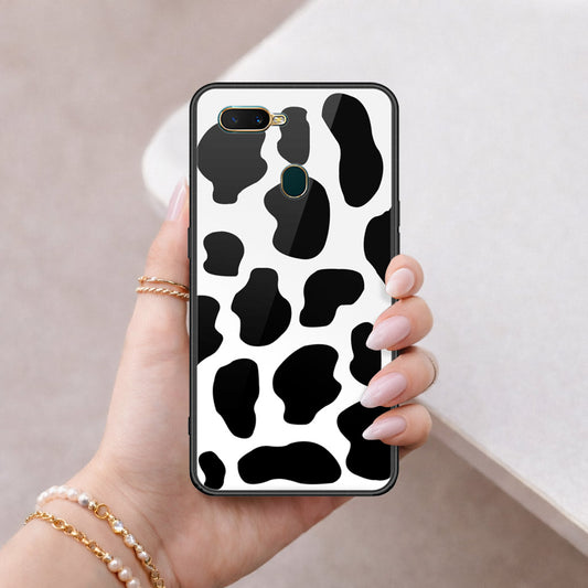 Oppo A5s Cover - Vanilla Dream Series - HQ Ultra Shine Premium Infinity Glass Soft Silicon Borders Case