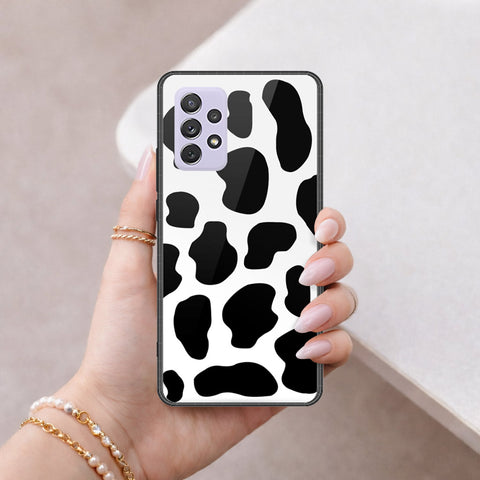 Samsung Galaxy A72 Cover - Vanilla Dream Series - HQ Ultra Shine Premium Infinity Glass Soft Silicon Borders Case