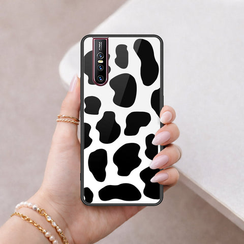Vivo V15 Pro Cover - Vanilla Dream Series - HQ Ultra Shine Premium Infinity Glass Soft Silicon Borders Case