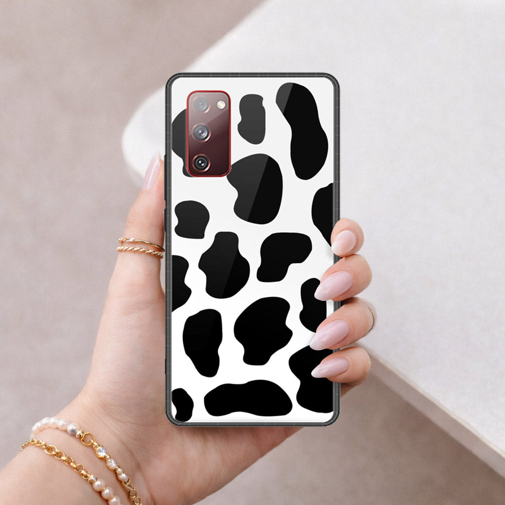 Samsung Galaxy S20 FE Cover - Vanilla Dream Series - HQ Ultra Shine Premium Infinity Glass Soft Silicon Borders Case