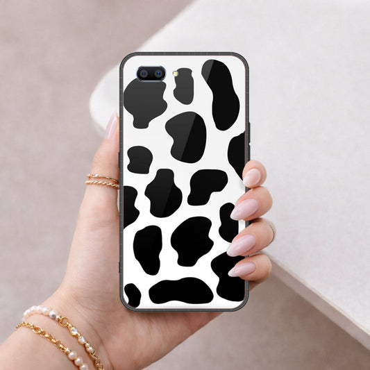 Oppo A3s Cover - Vanilla Dream Series - HQ Ultra Shine Premium Infinity Glass Soft Silicon Borders Case