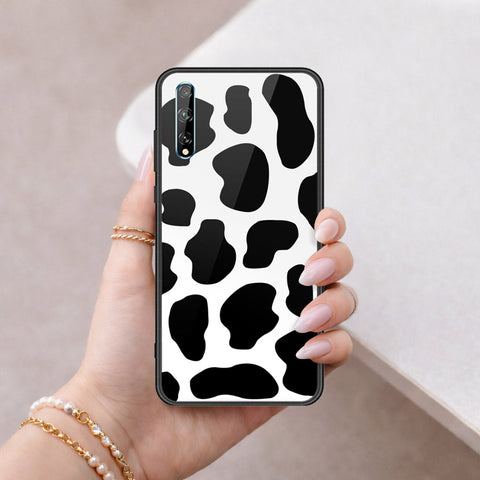 Huawei Y8p Cover - Vanilla Dream Series - HQ Ultra Shine Premium Infinity Glass Soft Silicon Borders Case