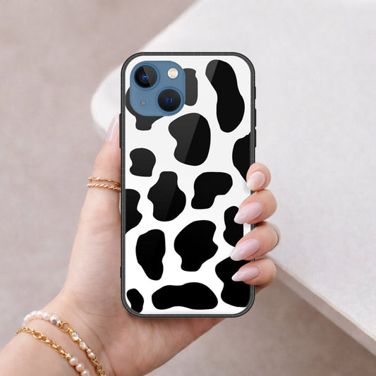 iPhone 13 Cover - Vanilla Dream Series - HQ Ultra Shine Premium Infinity Glass Soft Silicon Borders Case