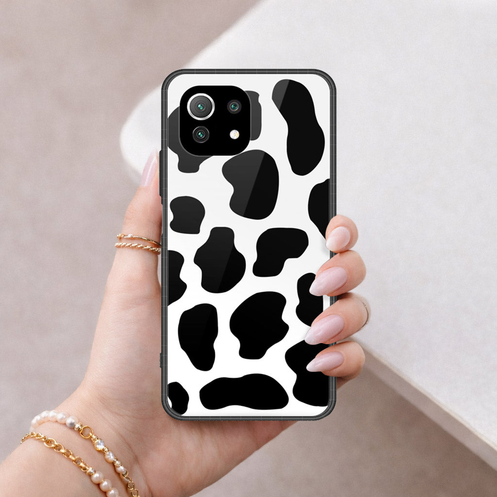 Xiaomi Mi 11 Lite Cover - Vanilla Dream Series - HQ Ultra Shine Premium Infinity Glass Soft Silicon Borders Case