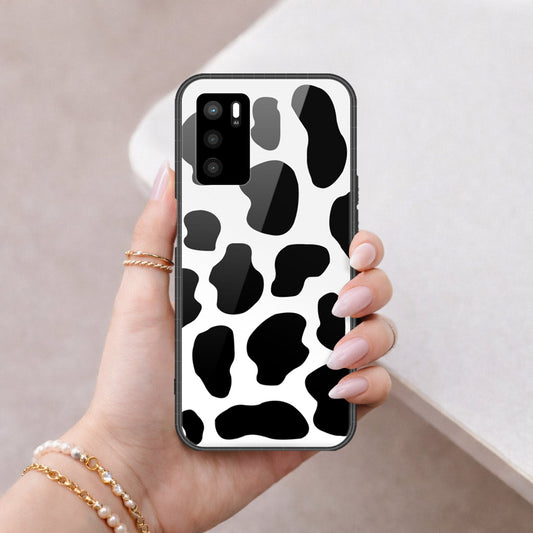 Oppo A16 Cover - Vanilla Dream Series - HQ Ultra Shine Premium Infinity Glass Soft Silicon Borders Case