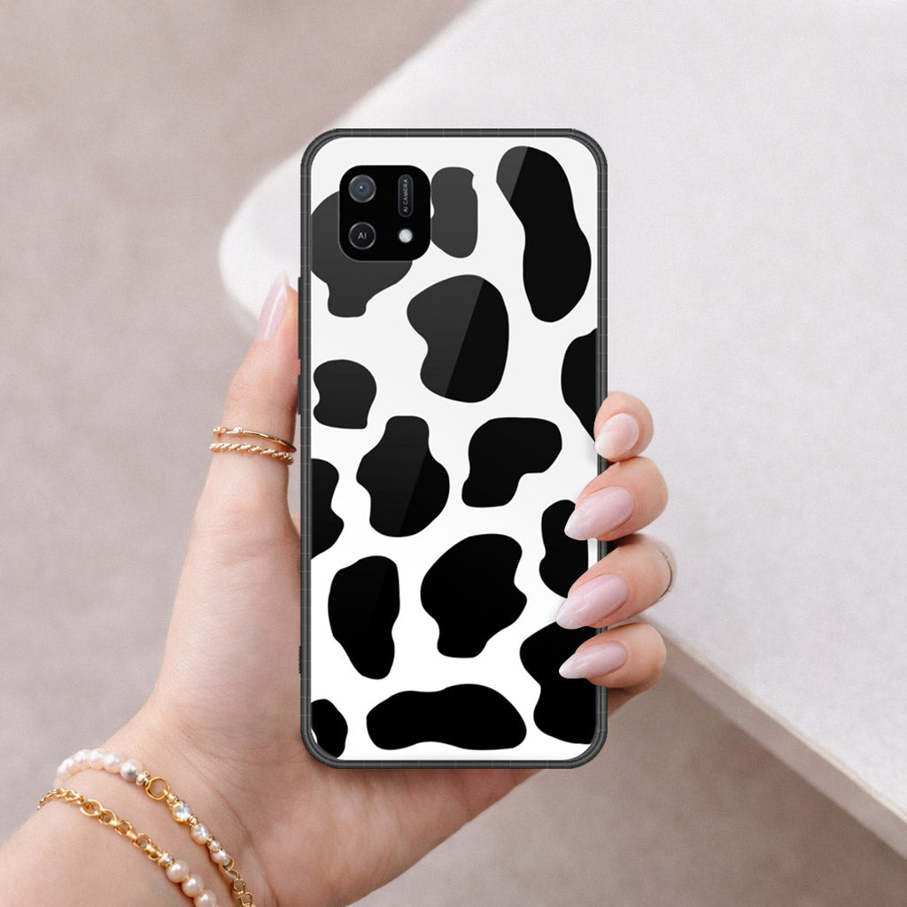 Oppo A16e Cover - Vanilla Dream Series - HQ Ultra Shine Premium Infinity Glass Soft Silicon Borders Case