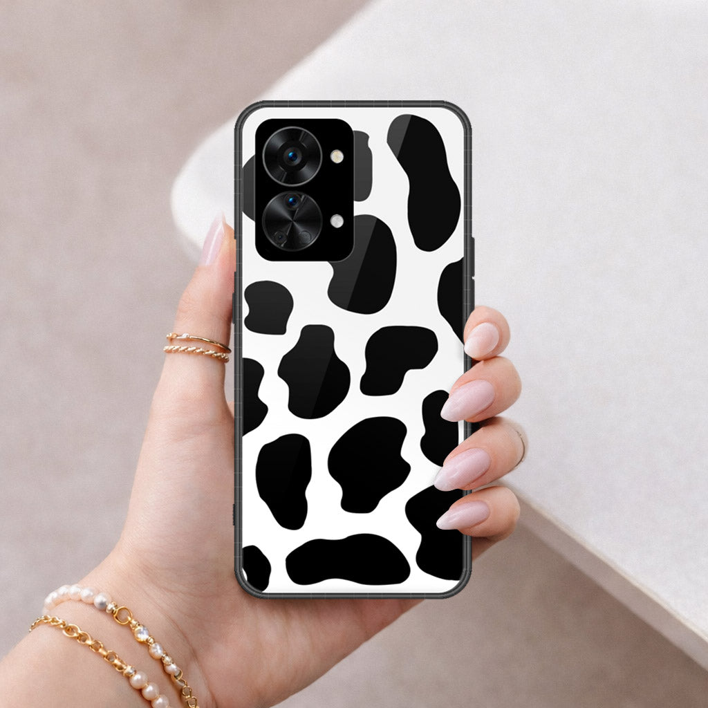 OnePlus Nord 2T Cover - Vanilla Dream Series - HQ Ultra Shine Premium Infinity Glass Soft Silicon Borders Case