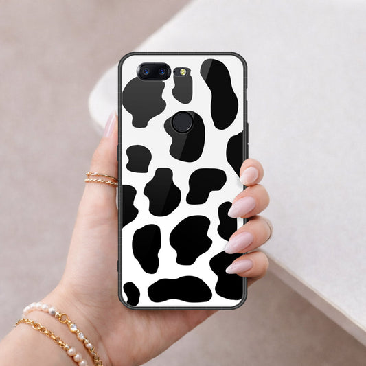 OnePlus 5T Cover - Vanilla Dream Series - HQ Ultra Shine Premium Infinity Glass Soft Silicon Borders Case