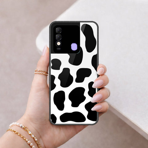 Tecno Spark 8 Cover - Vanilla Dream Series - HQ Ultra Shine Premium Infinity Glass Soft Silicon Borders Case
