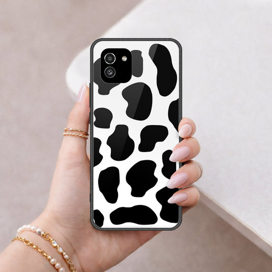 Samsung Galaxy A03 Cover - Vanilla Dream Series - HQ Ultra Shine Premium Infinity Glass Soft Silicon Borders Case