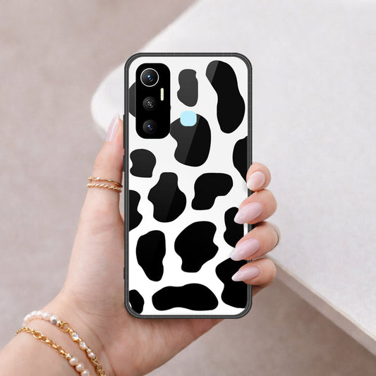 Infinix Hot 11 Cover - Vanilla Dream Series - HQ Ultra Shine Premium Infinity Glass Soft Silicon Borders Case