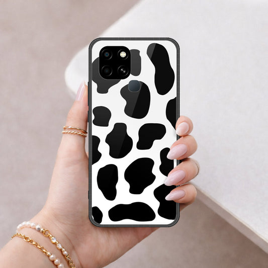 Infinix Smart 6 Cover - ONation Persian Rugs Series 2 - HQ Ultra Shine Premium Infinity Glass Soft Silicon Borders Cas