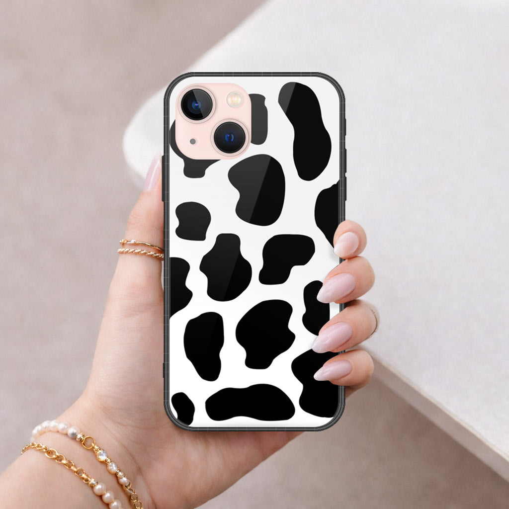 iPhone 14 - Vanilla Dream Series - HQ Ultra Shine Premium Infinity Glass Soft Silicon Borders Case