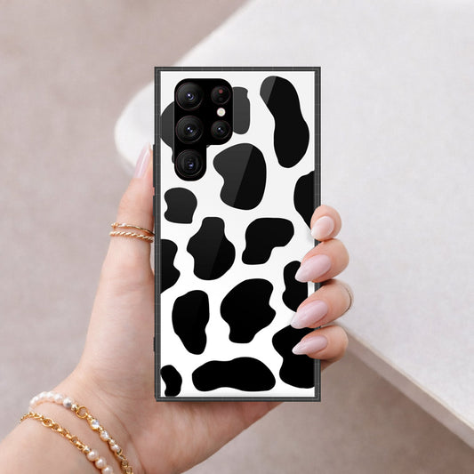 Samsung Galaxy S23 Ultra 5G Cover - Vanilla Dream Series - HQ Ultra Shine Premium Infinity Glass Soft Silicon Borders Case