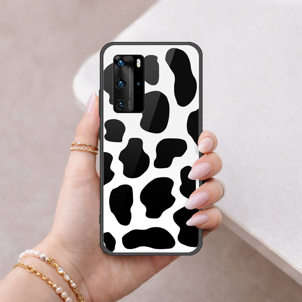 Huawei P40 Pro Cover - Vanilla Dream Series - HQ Ultra Shine Premium Infinity Glass Soft Silicon Borders Case