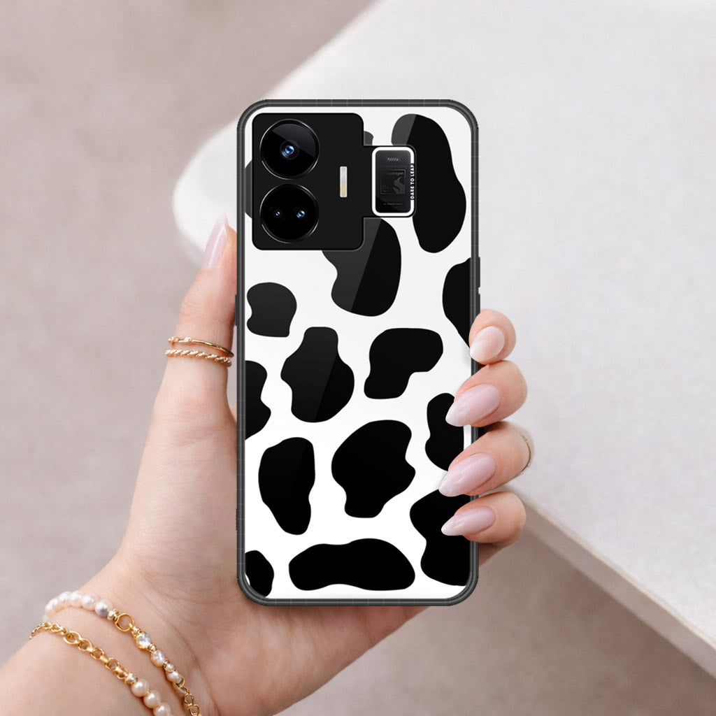 Realme GT3 Cover - Vanilla Dream Series - HQ Ultra Shine Premium Infinity Glass Soft Silicon Borders Case