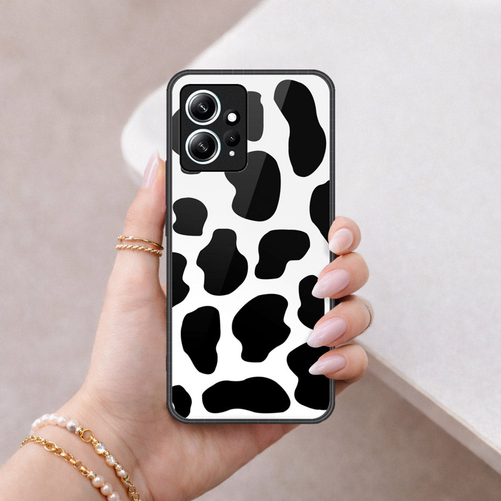 Xiaomi Redmi Note 12 4G Cover - Vanilla Dream Series - HQ Ultra Shine Premium Infinity Glass Soft Silicon Borders Case