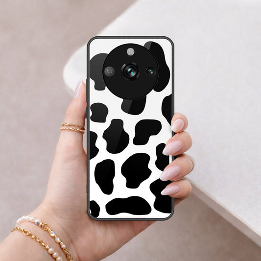 Realme 11 Pro Cover - Vanilla Dream Series - HQ Ultra Shine Premium Infinity Glass Soft Silicon Borders Case