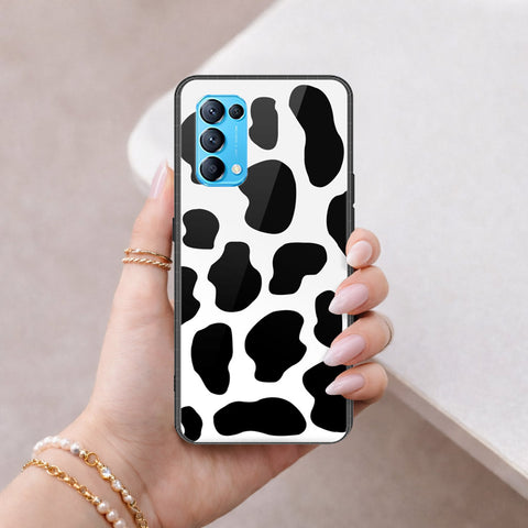Oppo Reno 5 4G Cover - Vanilla Dream Series - HQ Ultra Shine Premium Infinity Glass Soft Silicon Borders Case