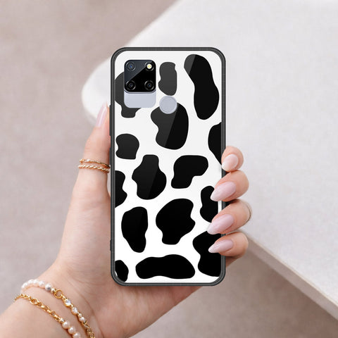 Realme C12 Cover - Vanilla Dream Series - HQ Ultra Shine Premium Infinity Glass Soft Silicon Borders Case