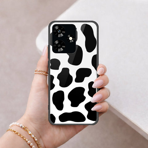 Infinix Hot 30 Cover - Vanilla Dream Series - HQ Ultra Shine Premium Infinity Glass Soft Silicon Borders Case