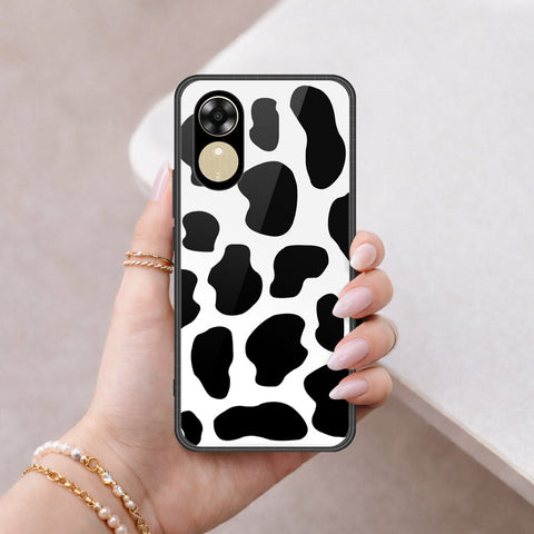 Oppo A17k Cover - Vanilla Dream Series - HQ Ultra Shine Premium Infinity Glass Soft Silicon Borders Case