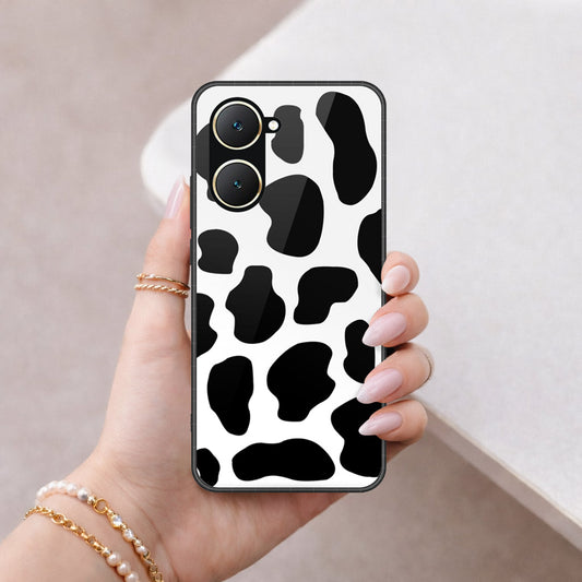 Vivo Y03 Cover - Vanilla Dream Series - HQ Ultra Shine Premium Infinity Glass Soft Silicon Borders Case