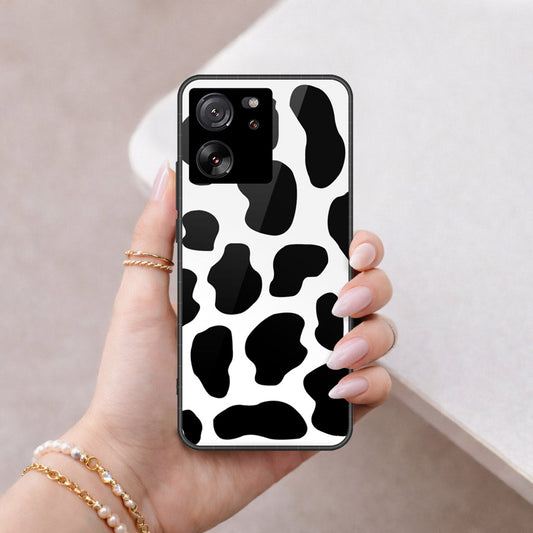 Xiaomi 13T Pro Cover - Vanilla Dream Series - HQ Ultra Shine Premium Infinity Glass Soft Silicon Borders Case