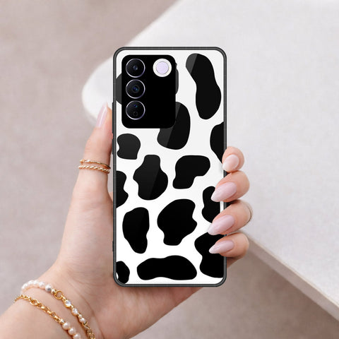 Vivo S16e Cover - Vanilla Dream Series - HQ Ultra Shine Premium Infinity Glass Soft Silicon Borders Case