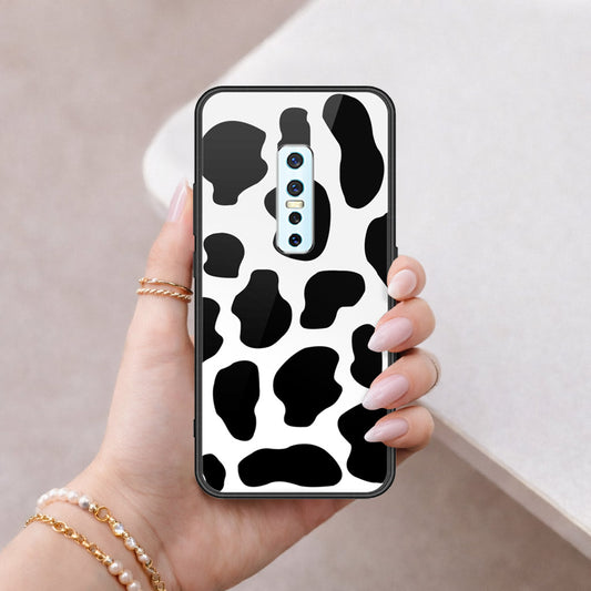 Vivo V17 Pro Cover - Vanilla Dream Series - HQ Ultra Shine Premium Infinity Glass Soft Silicon Borders Case