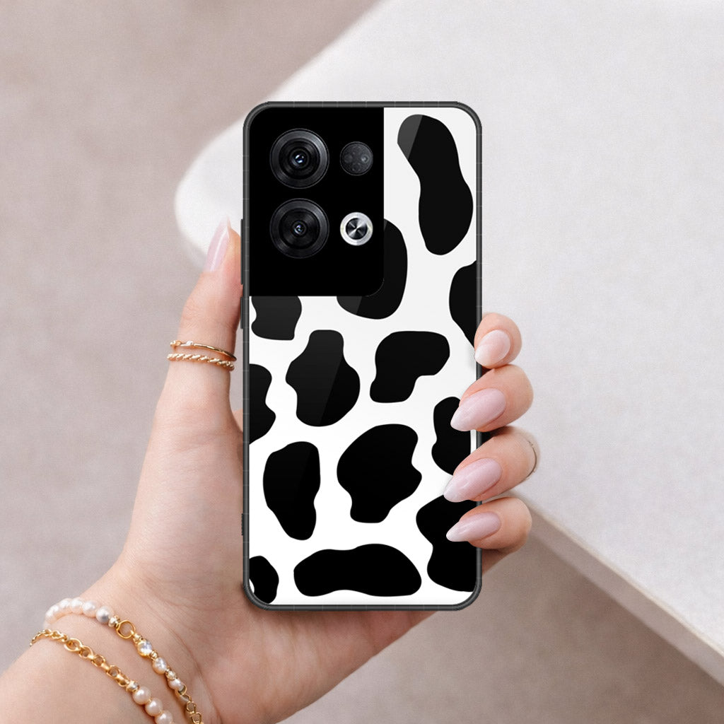 Oppo Reno 8 Pro Plus Cover - Vanilla Dream Series - HQ Ultra Shine Premium Infinity Glass Soft Silicon Borders Case
